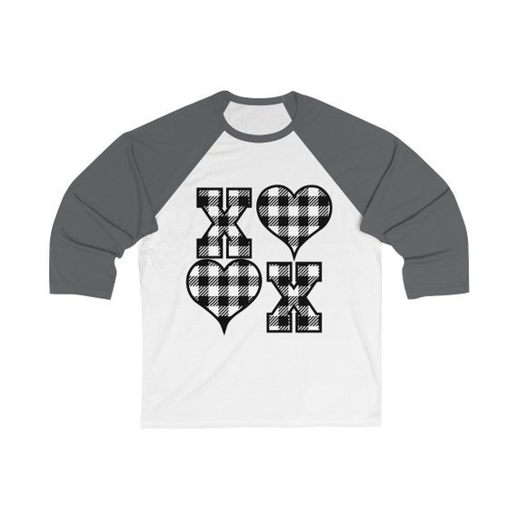 Chemise de jour de chemise Valentines, XOXO, Buffalo chemise à carreaux, la Saint-Valentin, chemise de XOXO, Bella toile, 3200, Raglan, unisexe, manches 3/4, Baseball Tee 6de51d Chemise de jour de chemise Valentines, XOXO, Buffalo chemise à carreaux, la Saint-Valentin, chemise de XOXO, Bella toile, 3200, Raglan, unisexe, manches 3/4, Baseball Tee 6de51d