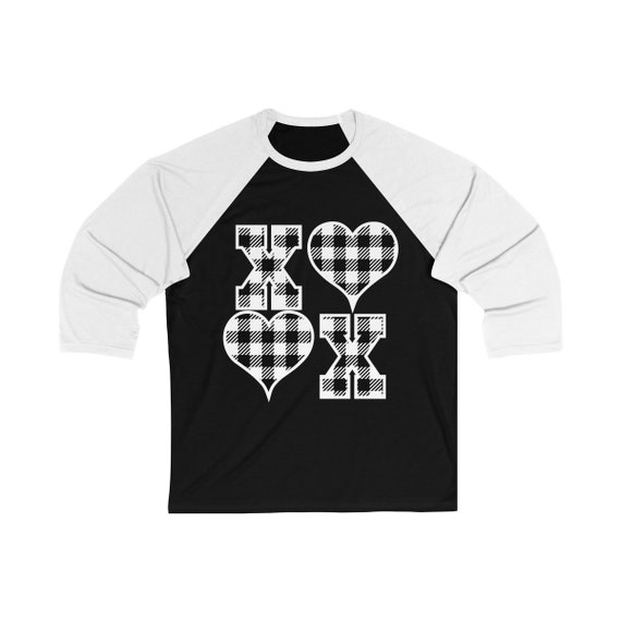 Chemise de jour de chemise Valentines, XOXO, Buffalo chemise à carreaux, la Saint-Valentin, chemise de XOXO, Bella toile, 3200, Raglan, unisexe, manches 3/4, Baseball Tee 6de51d Chemise de jour de chemise Valentines, XOXO, Buffalo chemise à carreaux, la Saint-Valentin, chemise de XOXO, Bella toile, 3200, Raglan, unisexe, manches 3/4, Baseball Tee 6de51d