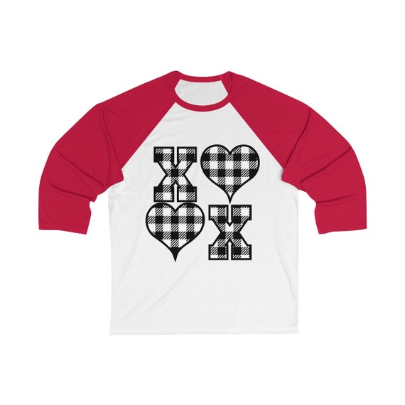 Chemise de jour de chemise Valentines, XOXO, Buffalo chemise à carreaux, la Saint-Valentin, chemise de XOXO, Bella toile, 3200, Raglan, unisexe, manches 3/4, Baseball Tee 6de51d Chemise de jour de chemise Valentines, XOXO, Buffalo chemise à carreaux, la Saint-Valentin, chemise de XOXO, Bella toile, 3200, Raglan, unisexe, manches 3/4, Baseball Tee 6de51d
