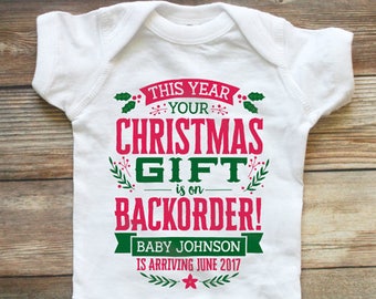 Christmas Pregnancy Announcement Baby Announcement Idea Family Christmas Pregnancy Reveal Grandparents Holiday Baby Reveal Parent