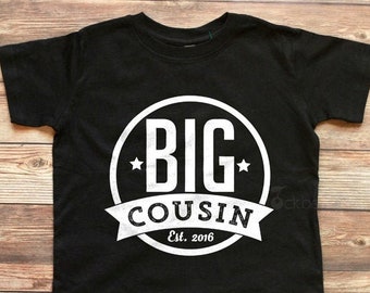 Big Cousin Shirt Personalized Big Cousin Shirt Big Cousin Raglan Shirt Big Cousin T Shirt I'm Going to be a Big Cousin