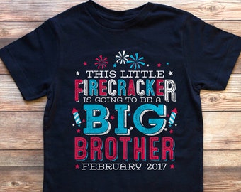 4th of July Big Brother Pregnancy Announcement Shirt - 4th of July Big Brother Shirt - 4th of July Pregnancy Announcement Shirt - Fourth of
