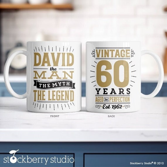 60th Birthday Gift Men Personalized Custom Born in 1964 Cup for Dad Brother  Friend Uncle Grandpa the Man the Myth the Legend Coffee Mug - Etsy