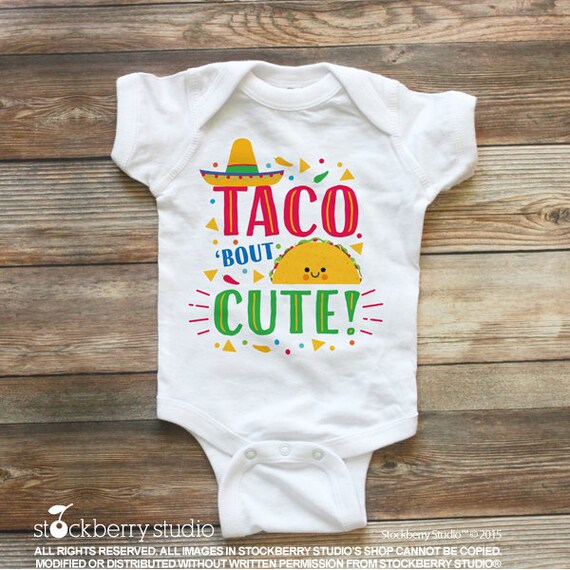 taco shirt baby