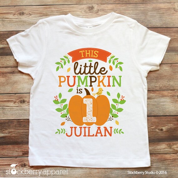 pumpkin first birthday outfit boy