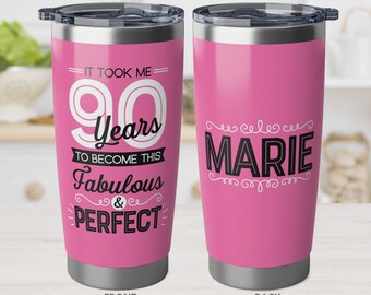 70th Birthday Gifts for Women, Happy 70 Year Old Birthday  Gift, Best Gifts for 70 Year Old Woman, 1953 Birthday Gifts for Women  Tumbler Cup 20oz With Lid: Tumblers & Water Glasses