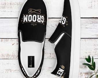 Groom Sneakers Personalized Groom Shoes Husband Groom Wedding Shoes for Groom Matching Couple Shoes Custom