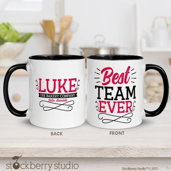 Best Team Ever Mug Coworker Team Thank You Gift for Staff Employee