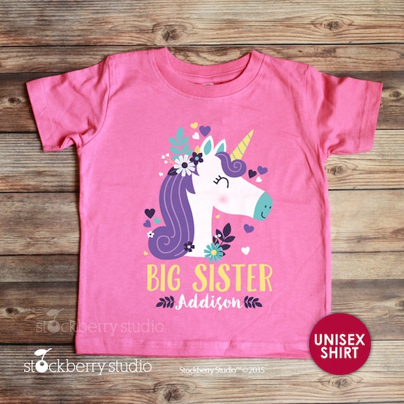 I'm Going To Be A Middle Sister 2019 Unicorn Girl T-Shirt I'm Going To Be A Middle Sister 2019 Unicorn Girl T-Shirt