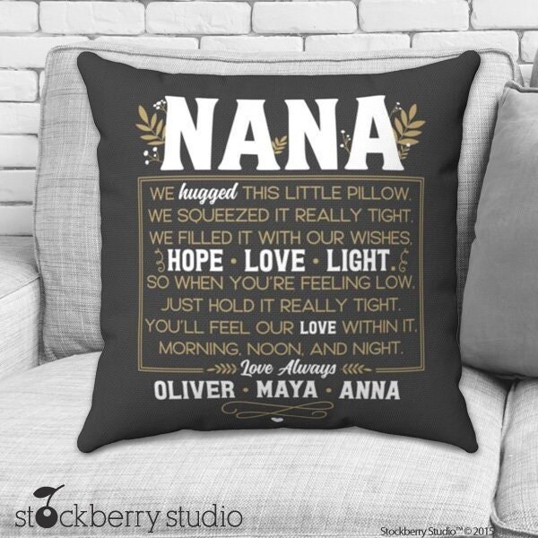 Nana Pillow Etsy