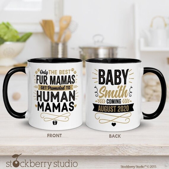 Fur Mama Coffee Mug, Cat or Dog Owner Coffee Mug or Coffee Cup