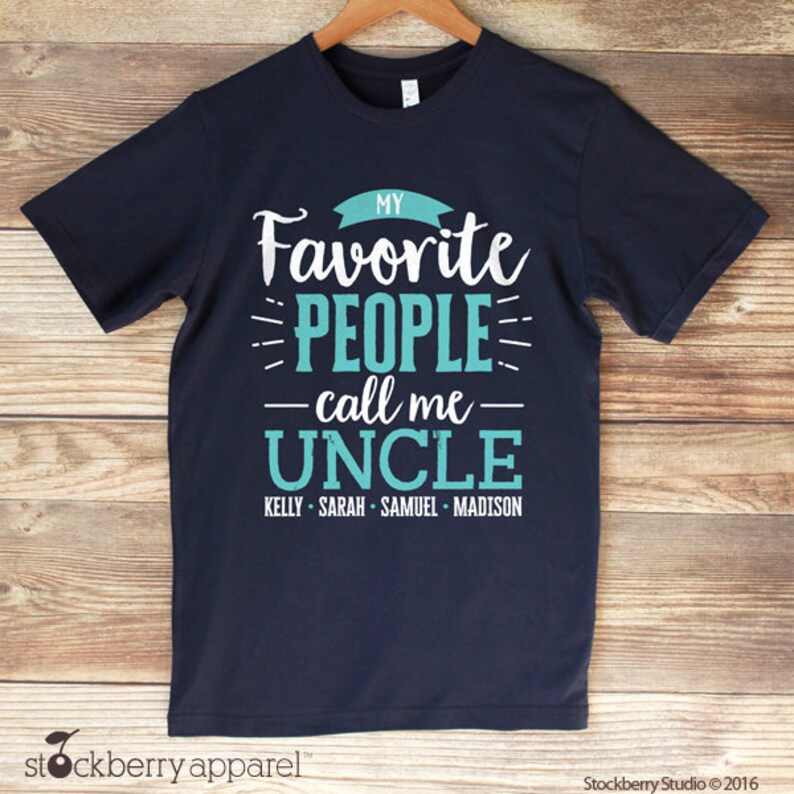 My Favorite People Call Me Uncle Shirt Uncle Fathers Day Gift - Etsy