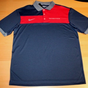 patriots dri fit polo