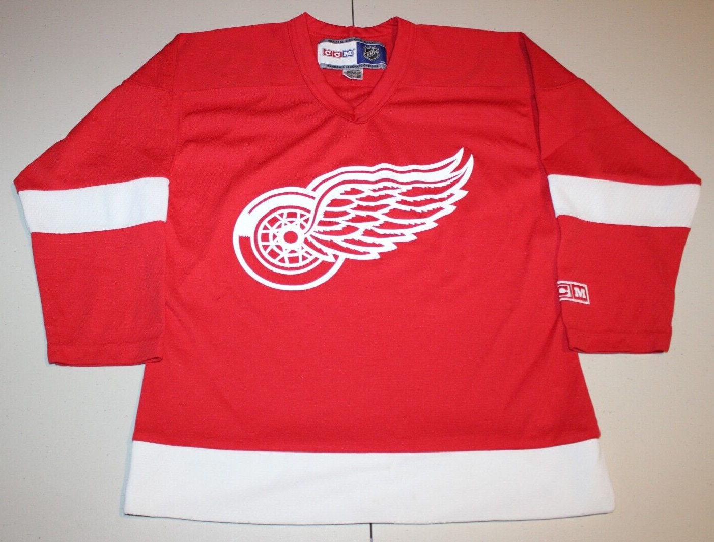 Detroit Red Wings Game Used NHL Jerseys