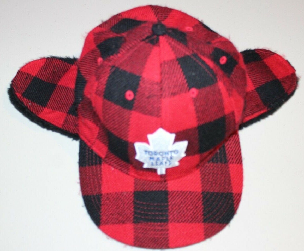 Toronto Brandit American Winter NHL Shipping - Cap USA Lumberjack Needle Best Your Offer & free Maple Leafs Etsy Me Canadagive in Vintage