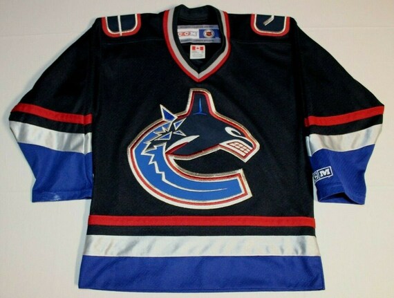 NHL Hockey Vintage 90s Vancouver 