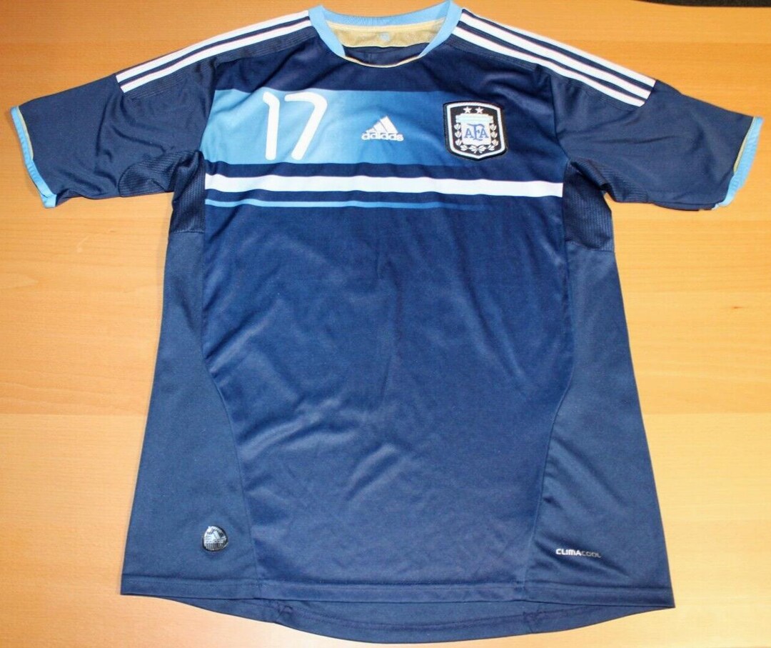 Argentina National Football Team RDM #17 Jersey Shirt Top Medium Adidas ...