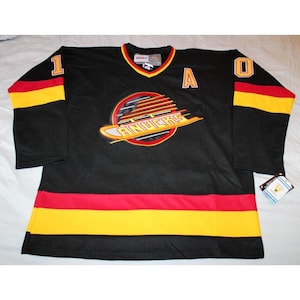 NHL Hockey Vintage Vancouver Canucks Pavel Bure #10 Sewn Jersey Medium CCM NWT