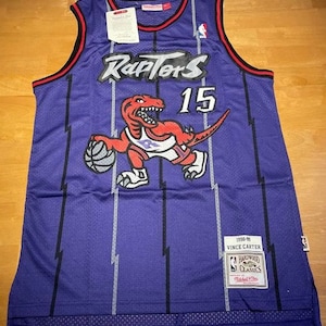 ヴィンテージ トロント ラプターズ ヴィンス カーター 1998-99 ジャージ ラージ ミッチェル & ネス NWT