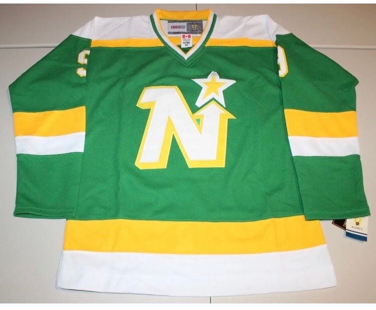 Personalized NHL Dallas Stars Vintage Mix Minnesota North Stars
