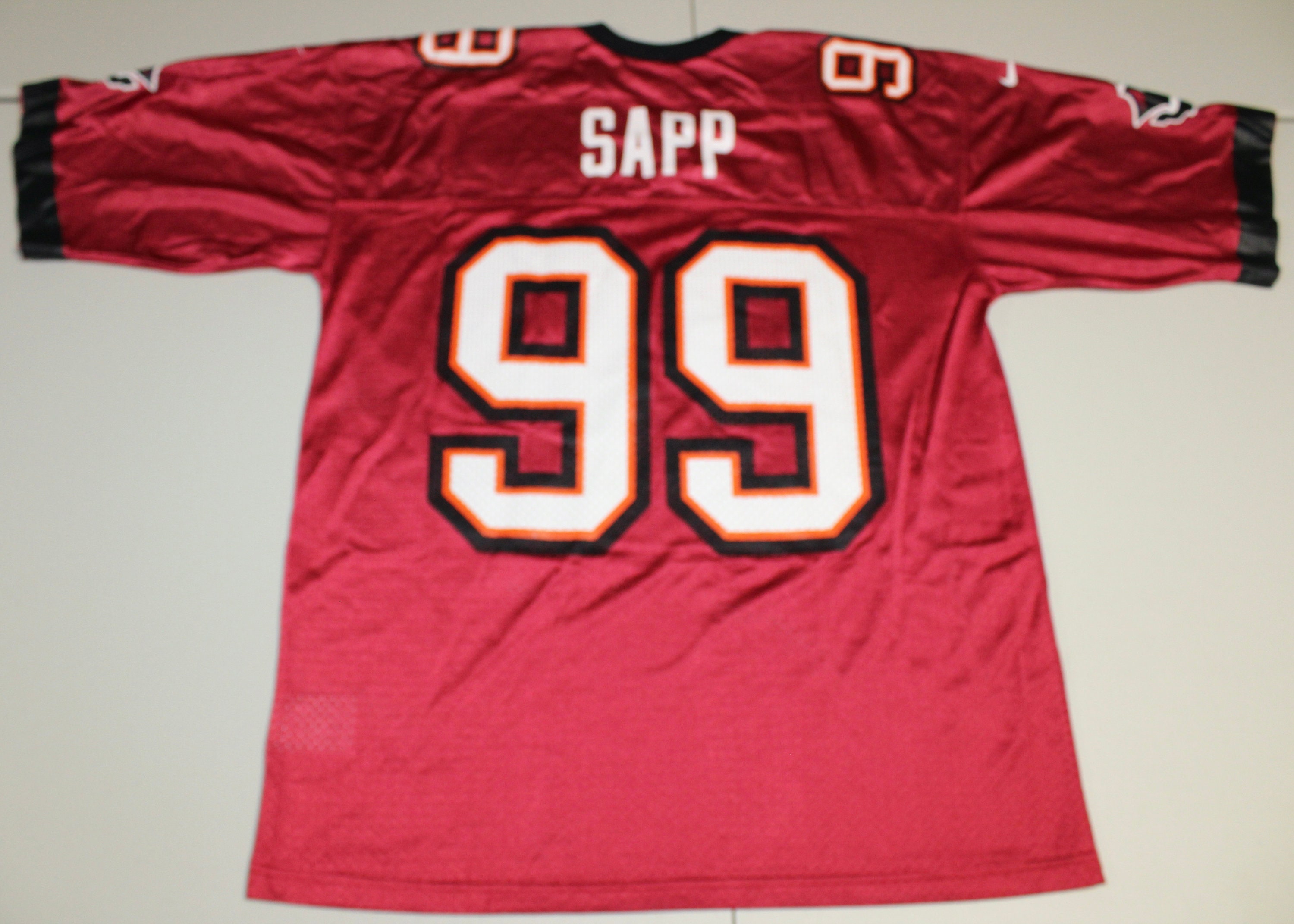 NFL Football Vintage Tampa Bay Buccaneers Warren Sapp 99