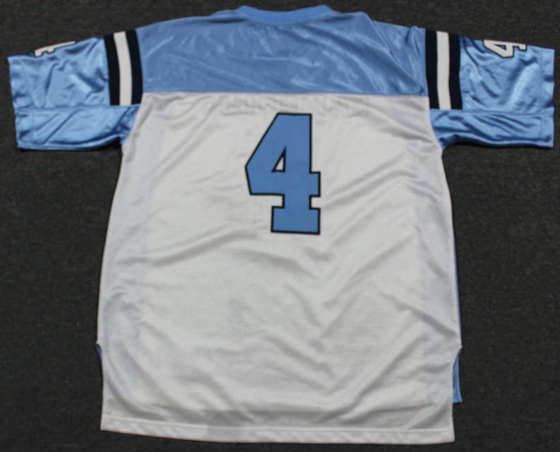 NCAA Vintage North Carolina Tar Heels #4 Fotbollströja Sydd Stor Foot Locker bild 6