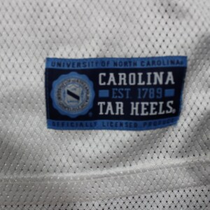 NCAA Vintage North Carolina Tar Heels #4 Fotbollströja Sydd Stor Foot Locker bild 2