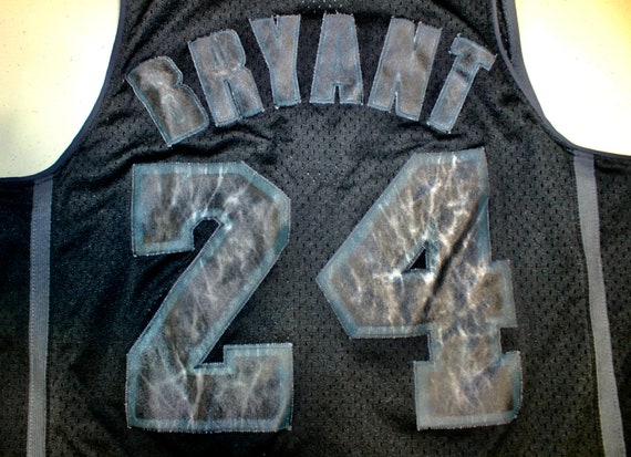 NBA Basketball Los Angeles Lakers Kobe Bryant #24 Sewn Jersey