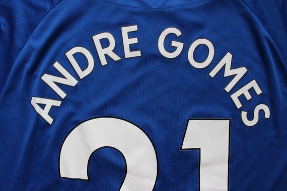 Camiseta André Gomes #21 del Everton Football Club 2020-2021