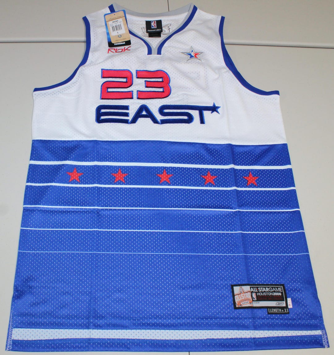 Lebron James Jersey White Blue 2006 NBA All-star Game East - Main Image