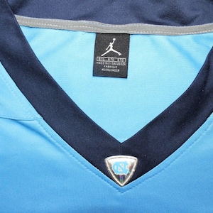 NCAA North Carolina Tar Heels Jefferson Boaz #14 Sewn Jersey Nike 3XL XXXL Blue image 3