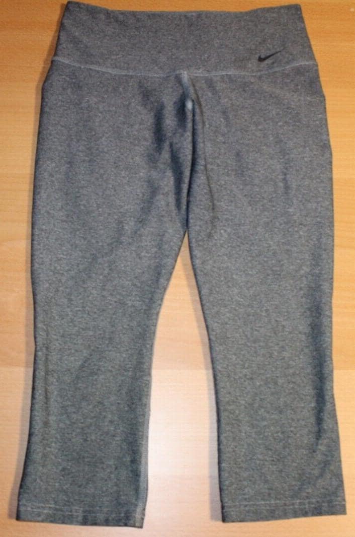 nike grey capri leggings