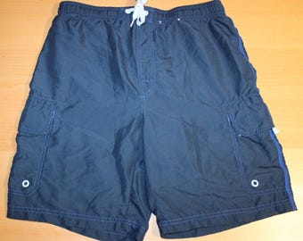 Mens Old Navy Drawstring Surf  Swim Suit Board Shorts Trunks Small Blue Beach
