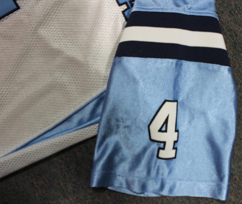 NCAA Vintage North Carolina Tar Heels #4 Fotbollströja Sydd Stor Foot Locker bild 5