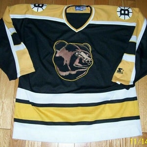 NHL Hockey Vintage Boston Bruins Pooh Bear Logo Sewn Patches 