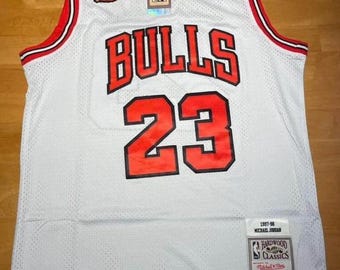 NBA 1997-98 Chicago Bulls Michael Jordan #23 Jersey Large Mitchell & Ness NWT