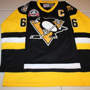 NHL Pittsburgh Penguins Mario Lemieux Stanley Cup 1992 Jersey 50 Large CCM NWT