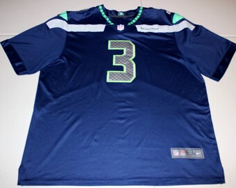 Custom Jim Zorn Blue Seattle Seahawks Stitched Jersey – Sizes M, L, XL, 2XL Available