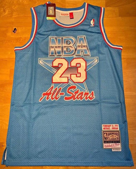 【マイケルジョーダン】93年 オールスター バスケ ゲームシャツ 23番 2XL 最新入荷情報!!!”Mitchell & Ness製”JORDAN 93,96 NBA ALL STAR