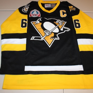 NHL Pittsburgh Penguins Mario Lemieux Stanley Cup 1992 Jersey 52 XL CCM Nwt