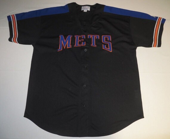 MLB Baseball Vintage 90s New York Mets Sewn Stitch