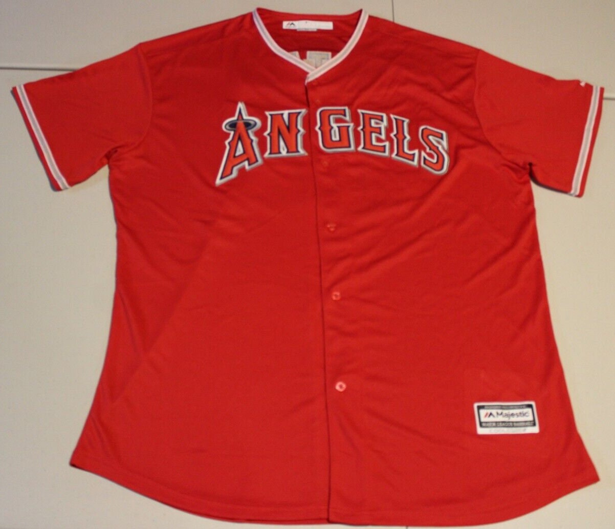 Men's Los Angeles Angels Shohei Ohtani Majestic Scarlet
