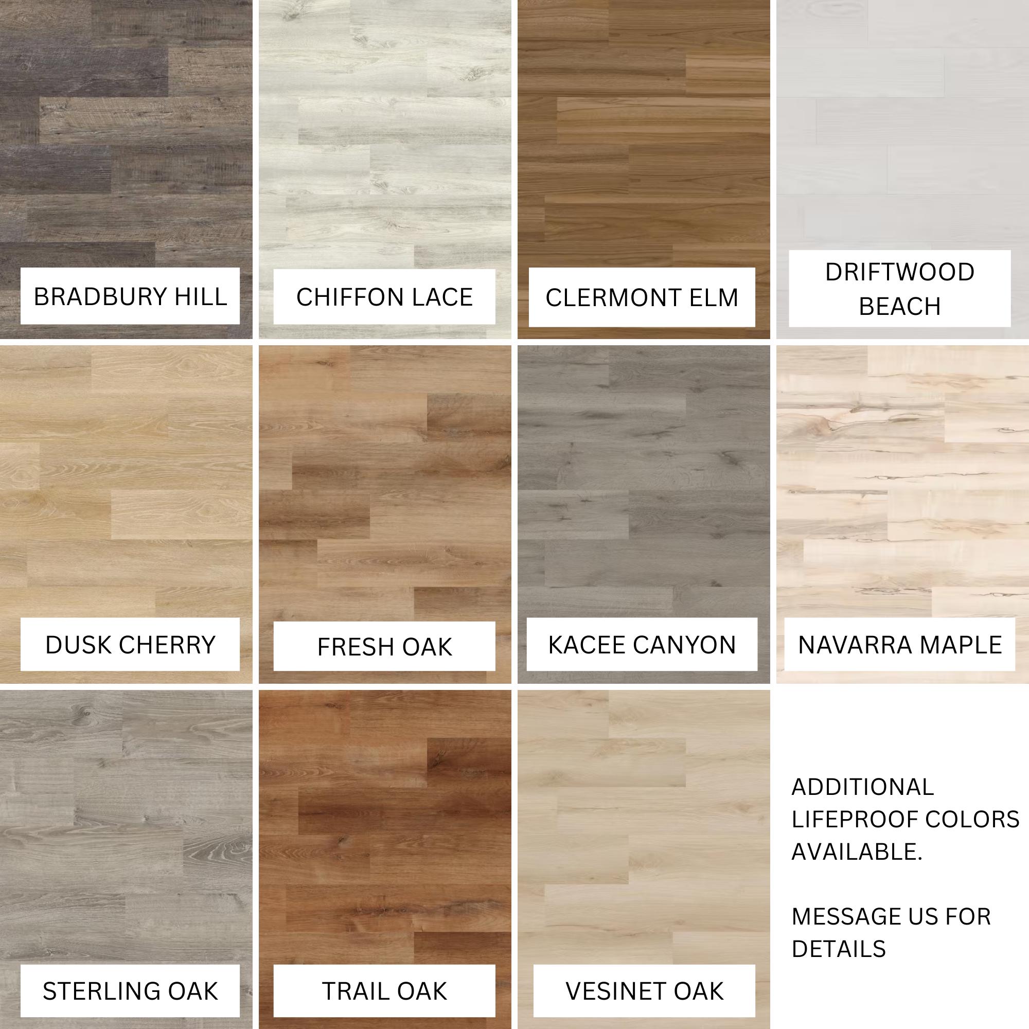Lifeproof Vinyl Stair Treads | Matches Lifeproof Flooring | Square or ...