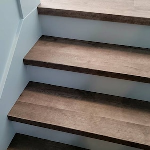 Stair Treads, Luxury Vinyl Flooring - Custom Flush Stair Covers - Minimum quantities apply.