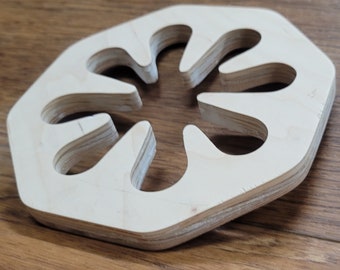 Pretend Play Kitchen Stove Burner Grate (unfinished) | DIY Kids Kitchen Cooking Accessory