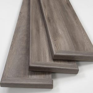 exposed end stair tread example