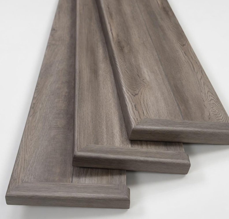 exposed end stair tread example