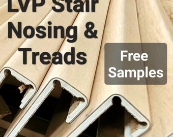 Stair Tread Profile SAMPLE (1.99 Ea.) - Rigid Core, Laminate