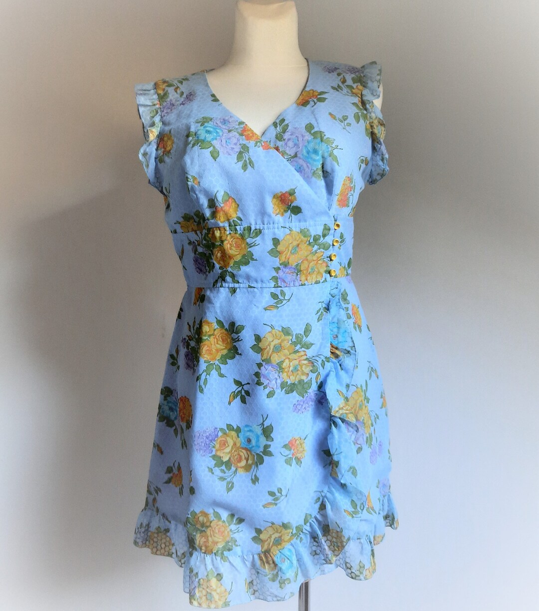 Betty Barclay 1651/1083 Vestido, Azul Oscuro/Crema, 46