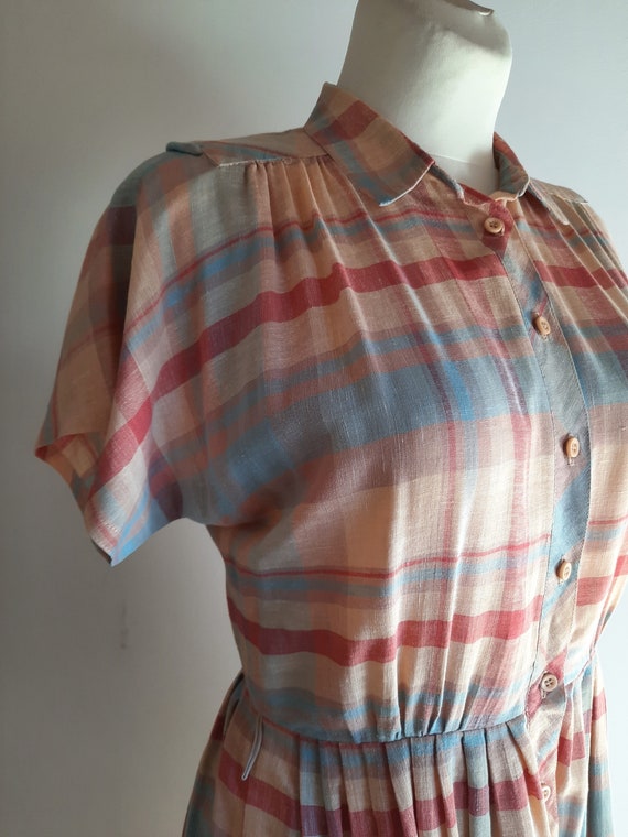 Horrockses Fashions vintage 1980s pastel colours … - image 6